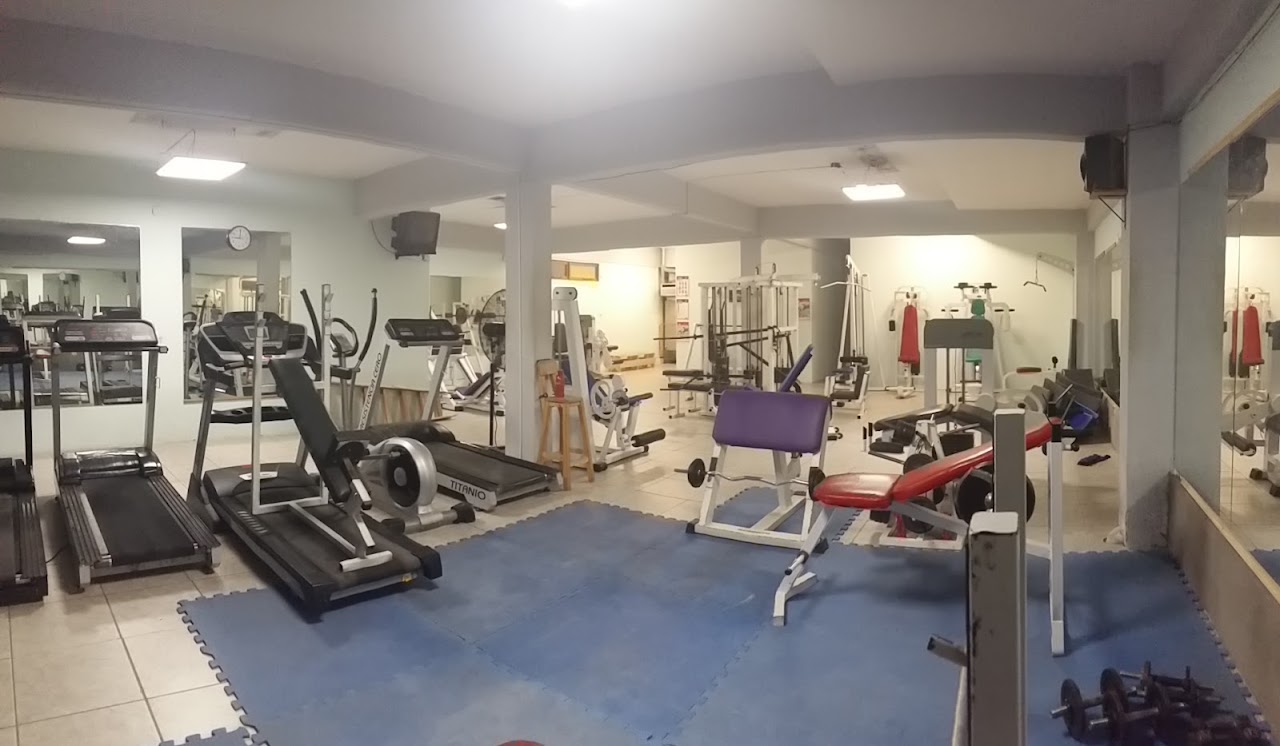 Sector de musculación de Acqua Club